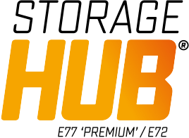 Логотип решений для хранения HUB