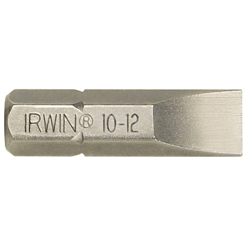 10504361 IRWIN Бит 1/4 / 25 mm, плоский 1,2 x 6,5 mm ( 10 шт.)
