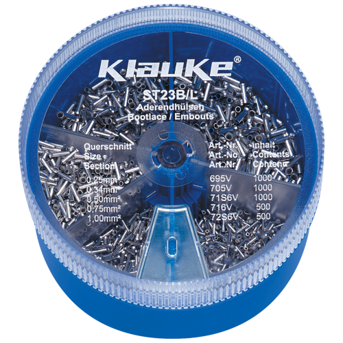 Набор втулочных наконечников Klauke klkST23B фото 2
