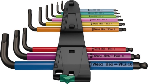 Набор Г-образных ключей WERA 950 SPKL/9 SM N Multicolour WE-05073593001 фото 3