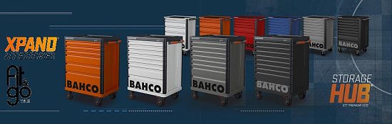 Новые тележки для хранения инструментов Bahco HUB