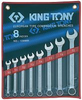 Набор комбинированных ключей KING TONY 1208MR