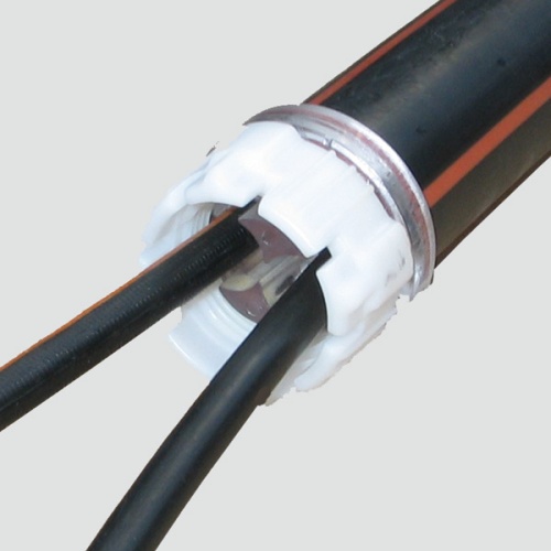 24013055 VETTER 40ZGH14-16  Duplex duct plug для 2 cables in d-ID 40-41. KD 13-14. + 15-16. pack 12 pcs фото 2