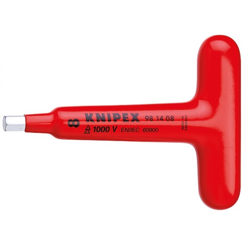 Отвертка для винтов с профилем "внутренний шестигранник" KNIPEX KN-981406