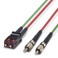 Соединительный оптоволоконный кабель - VS-PC-2XHCS-200-SCRJ/FSMA-2 - 1654976 Phoenix contact