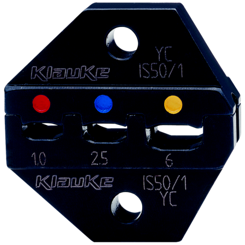 IS501 Сменные матрицы серии 50 KLAUKE для изол. наконечников 0,5-6 мм2 (овал)