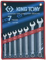 Набор комбинированных ключей KING TONY 1207MR