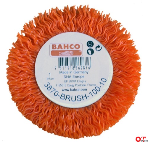 Щетка для очистки ленточных пил BAHCO 3870-BRUSH-100-10-HEX фото 3
