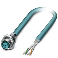 Сетевой кабель - VS-M12FSBP-OE-93E-LI/2,0 - 1405866 Phoenix contact