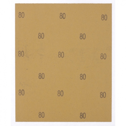 Шлифлист на бумажной основе, P 80,230 х 280 мм, 10 шт., водостойкий MATRIX 75606 фото 3