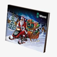 Рождественский календарь 2019 с набором инструментов WERA 05136600001