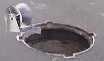 105070 кабельный ролик ввода/вывода для крепления на горловине кабельного колодца max каб. d120mm Katimex