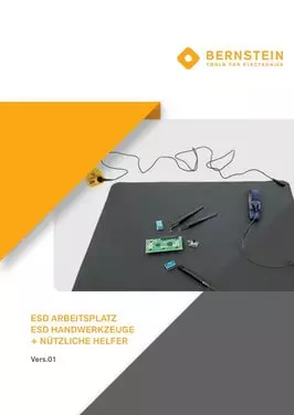 скачать Брошюра ESD рабочие станции и ручной инструмент BERNSTEIN 2022 (анг.)