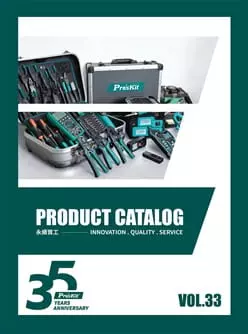 Каталог инструментов Pro'sKit vol.33 2024 г на английском языке