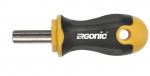 43802640 (438 026 40) Felo Отвертка под биты 1/4" Ergonic Stubby