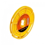 1568261647 WEIDMULLER Маркировка PA2/4 цифра "F" для провода 4-10мм.кв цвет желтый, кат.