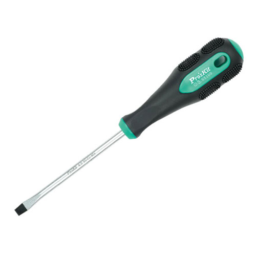 9SD-205A Отвертка шлицевая Pro-Soft 3.0x100mm ProsKit 9SD-205A Отвертка шлицевая Pro-Soft 3.0x100mm ProsKit