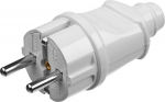 Вилка прямая 220B 16А белая STAYER MASTER 55160-W