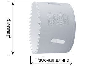 Коронка COBA-TEC BI-Metall М42 HSS CO 8% VARIO 4-6 ZpZ/tpi 121 мм ALDRE CT121 фото 2 Коронка COBA-TEC BI-Metall М42 HSS CO 8% VARIO 4-6 ZpZ/tpi 121 мм ALDRE CT121 фото 2
