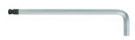 36501500 (365 015 00) Felo Шестигранный хромированный ключ 1, 5 мм с шаровым окончанием