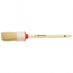 Кисть круглая N12 (45 мм), натуральная щетина, деревянная ручка MATRIX 82082