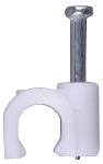 Скоба-держатель для кабеля (круглая, с гвоздем) STAYER 4510-06