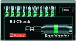 WE-056374 8700-9/BTZ Bit-Check Набор бит с битодержателем Rapidaptor WERA