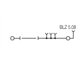 

Измерительная клемма с размыкателем Weidmuller WMF 2.5 DI BLZ BL 1537880000