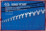 Набор комбинированных ключей KING TONY 1214MRN01