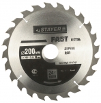 Диски пильные по дереву, серия «FAST Line» Stayer 3680-185-20-24