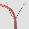 KM 15/2 Поддерживающий кабельный чулок с 2 петлями, оцинкованный D 12-15мм, нагрузка 2, 1-6, 3kN, длина 400мм VETTER