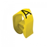 0253411637 WEIDMULLER Маркировка WPA3/6 буква "A" для провода цвет желтый,