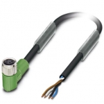 Кабель для датчика / исполнительного элемента - SAC-4P- 1, 5-PUR/M 8FR - 1681871 Phoenix contact