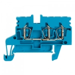 Проходная клемма Weidmuller ZDU 2.5N/3AN BL 1933730000