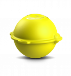 Шаровой пассивный маркер Tempo OmniMarker II для газопровода/нефтепровода (желтый) OM-03