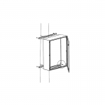 Комплект крепления шкафов ДКС R5FB400