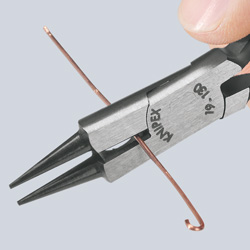 Круглогубцы с режущей кромкой KNIPEX KN-1903130 фото 2 Круглогубцы с режущей кромкой KNIPEX KN-1903130 фото 2