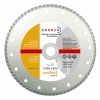 4180460 DRONCO Turbo F алмазный отрезной круг, сухой рез, универсальный 180х22, 23