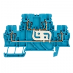 Проходная клемма Weidmuller ZDK 1.5V BL 1791140000