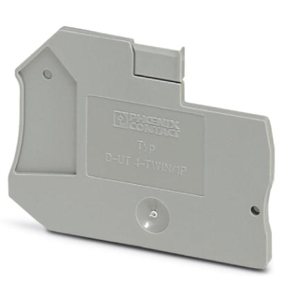 Концевая крышка - D-UT 4-TWIN/ 1P - 3045237 Phoenix contact Концевая крышка - D-UT 4-TWIN/ 1P - 3045237 Phoenix contact
