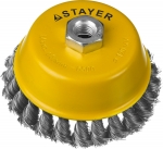 

Щетка-крацовка чашечная для УШМ STAYER PROFESSIONAL 35128-120