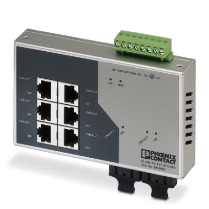 2832933 Phoenix contact FL SWITCH SF 6TX/2FX Коммутатор 2832933 Phoenix contact FL SWITCH SF 6TX/2FX Коммутатор