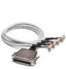 2302492 Phoenix contact CABLE-D37-M2, 5/4X14/200/Y81P-O Кабель