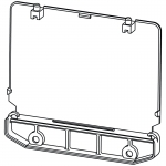 Концевая пластина Weidmuller AP 111 D OR 1185560000
