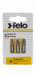 02293116 (022 931 16) Felo Бита крестовая PH 1/PH 2/PH 3X25, 3 шт в блистере