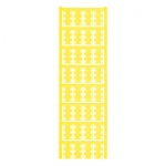 1689490004 WEIDMULLER Маркировка VT SFX 14/23 NEUTRAL GE V023 x 14 mm желтая, для провода сечением от 16 кв.мм.