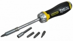 

0-69-214 STANLEY Отвертка "FatMax Xtreme Multibit" с храповым механизмом + 10 вставок