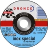 1233250 DRONCO AS 46 Inox отрезной круг по металлу 230х1, 9х22, 23