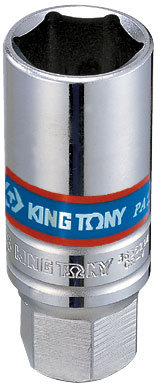 Головка свечная шестигранная KING TONY 363521 Головка свечная шестигранная KING TONY 363521