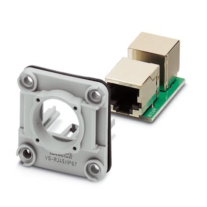Монтажная рама Ethernet - VS-08-A-RJ/MOD-F-IP67-SET-BU - 1652910 Phoenix contact Монтажная рама Ethernet - VS-08-A-RJ/MOD-F-IP67-SET-BU - 1652910 Phoenix contact